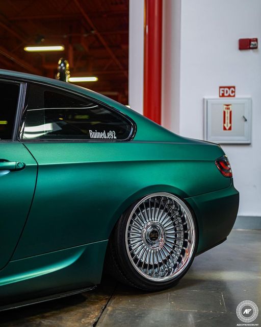 Tahitian Green Peelable Car Kit on a customer car