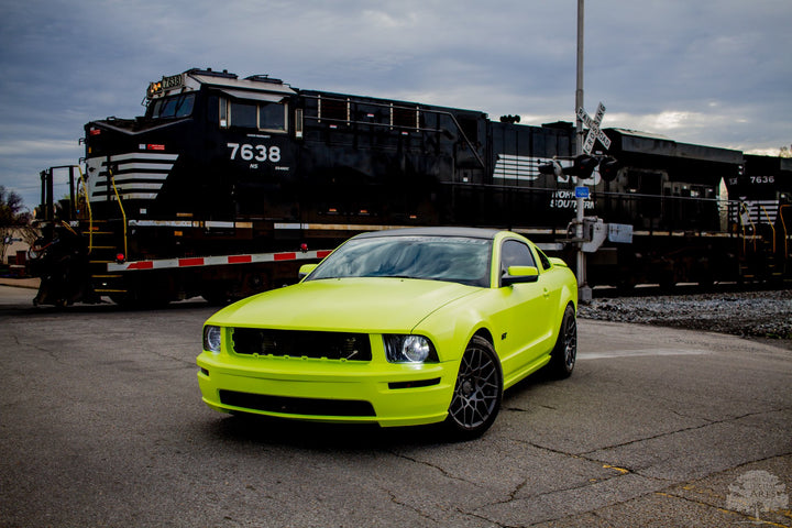 Polaris Yellow Pearls on a customer car