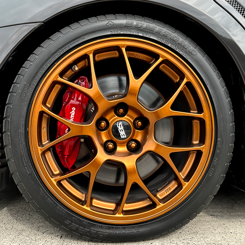 Burnt Copper HyperDip Wheel Kit DipYourCar DipYourCar