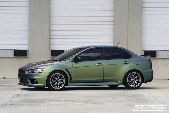 Olive Blueberry Flip Pearls on a customer car
