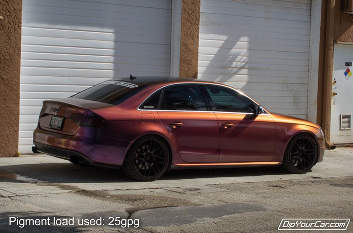 Anthias ColorShift Pearls on a customer car