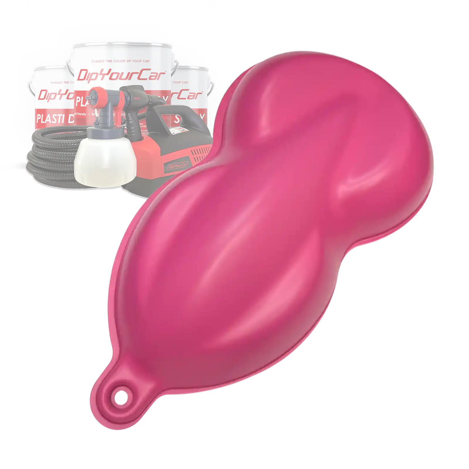 Fierce Pink Peelable Car Kit DipYourCar.com Fierce Pink Peelable Car Kit DipYourCar.com