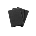Luna Grey Scuff Pads (Pack of 3)