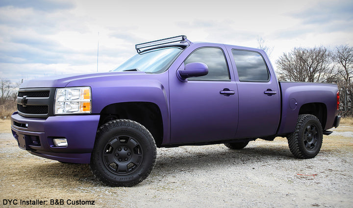 Nebula Purple Peelable Car Kit on a customer car