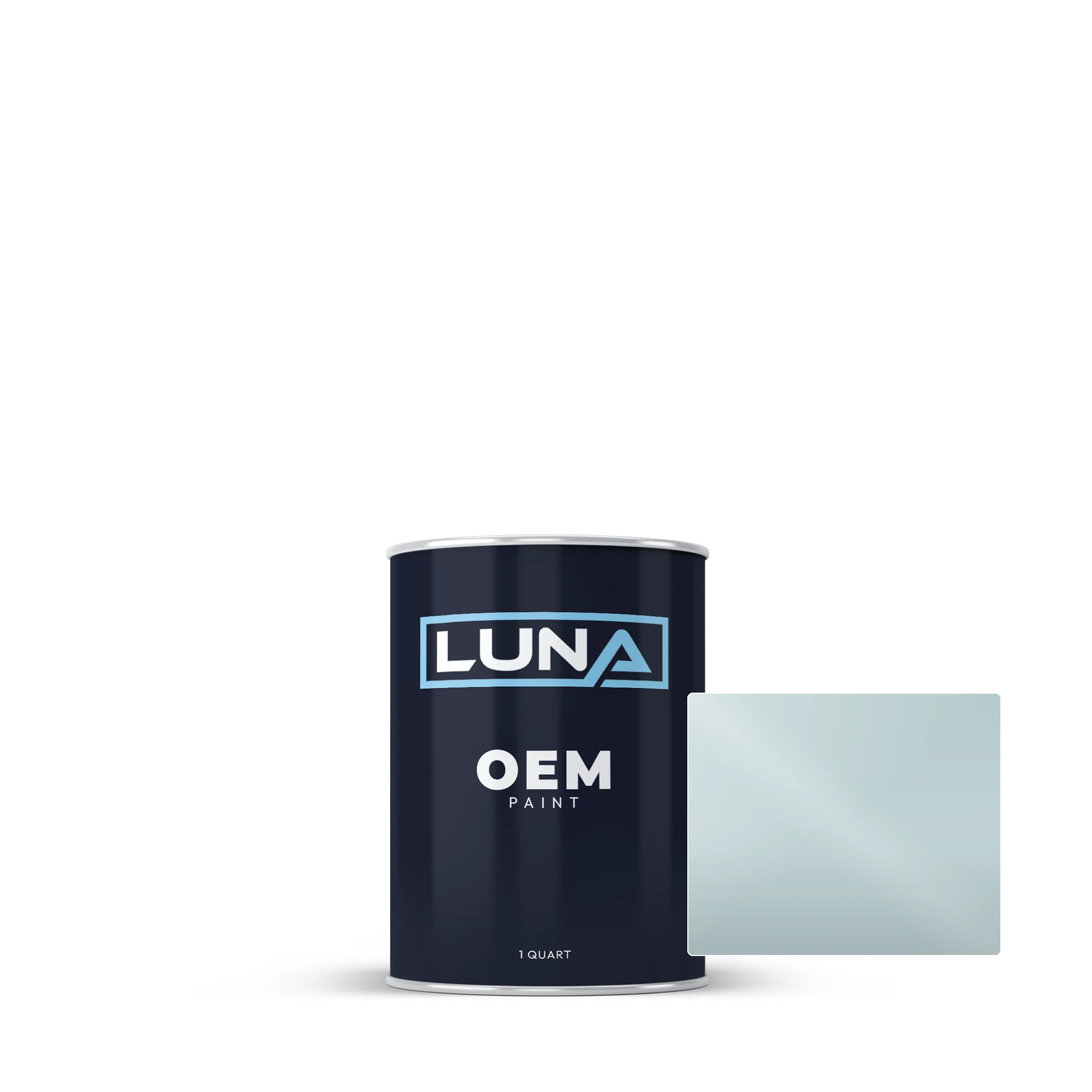Maserati Bluish Silver Mat M. P. X. S1 180C | Luna OEM Basecoat - Quart