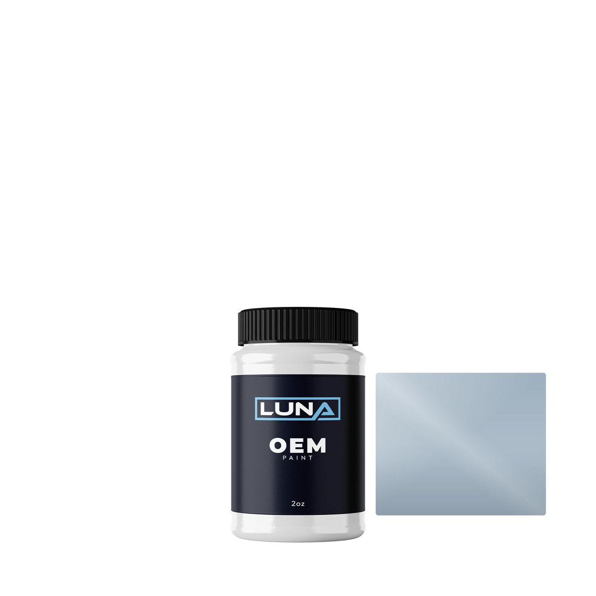 Lotus Liquid Blue M. B133 | Luna OEM Basecoat - 2oz Touch Up Bottle w/ Brush