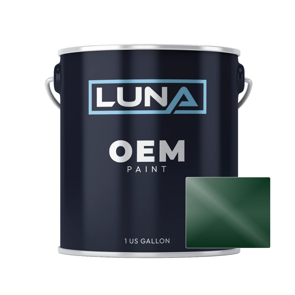 Mercedes Dunkelcyangruen 6443 | Luna OEM Basecoat - Gallon