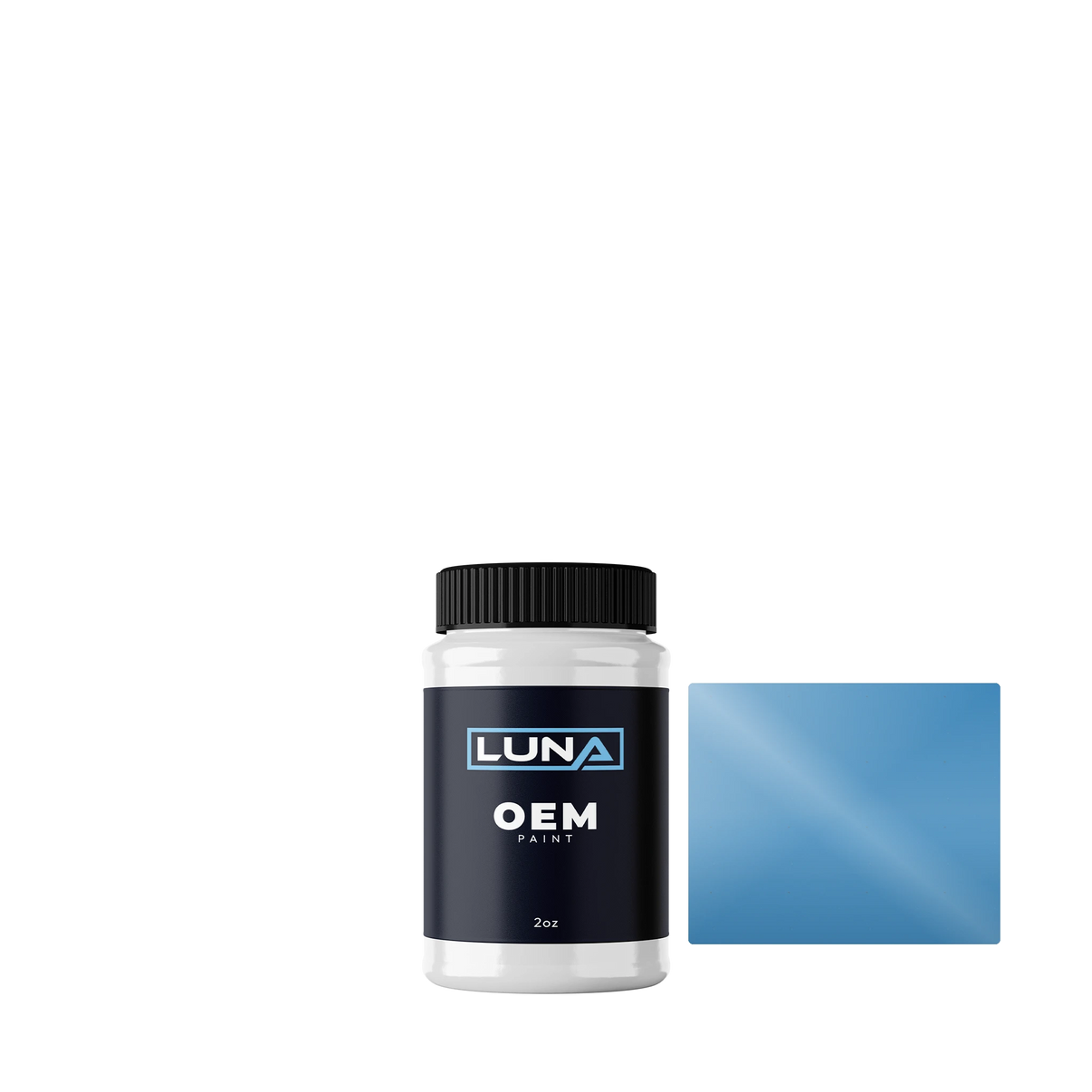 Alpine Bleu RNH | Luna OEM Basecoat - 2oz Touch Up Bottle w/ Brush