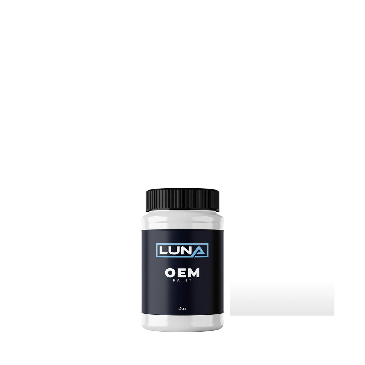 Yamaha Motorcycle White - 2c YAM101 | Luna OEM Basecoat - 2oz Touch Up Bottle w/ Brush