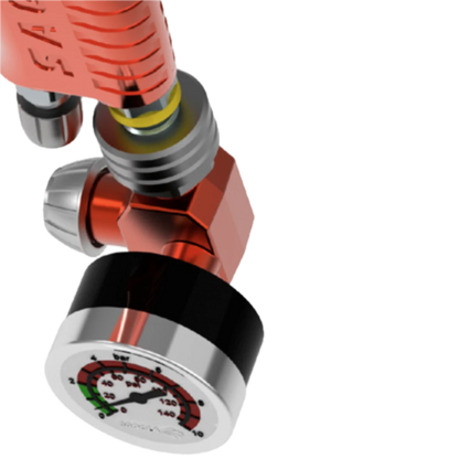 RC1 Flow Regulator with Pressure Gauge Render