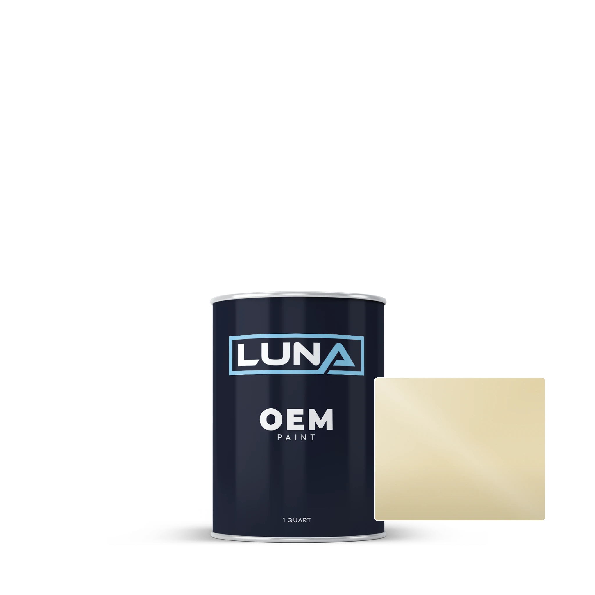 BMW Manilla 168 | Luna OEM Basecoat - Quart