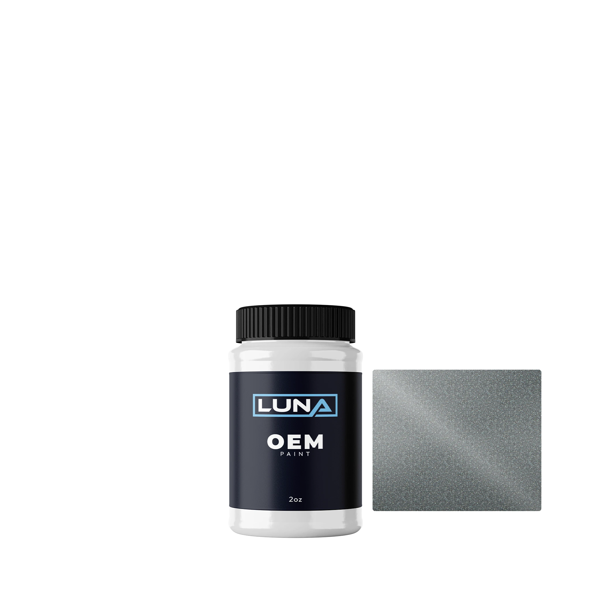 Suzuki Light Grey M. 15U | Luna OEM Basecoat - 2oz Touch Up Bottle w/ Brush