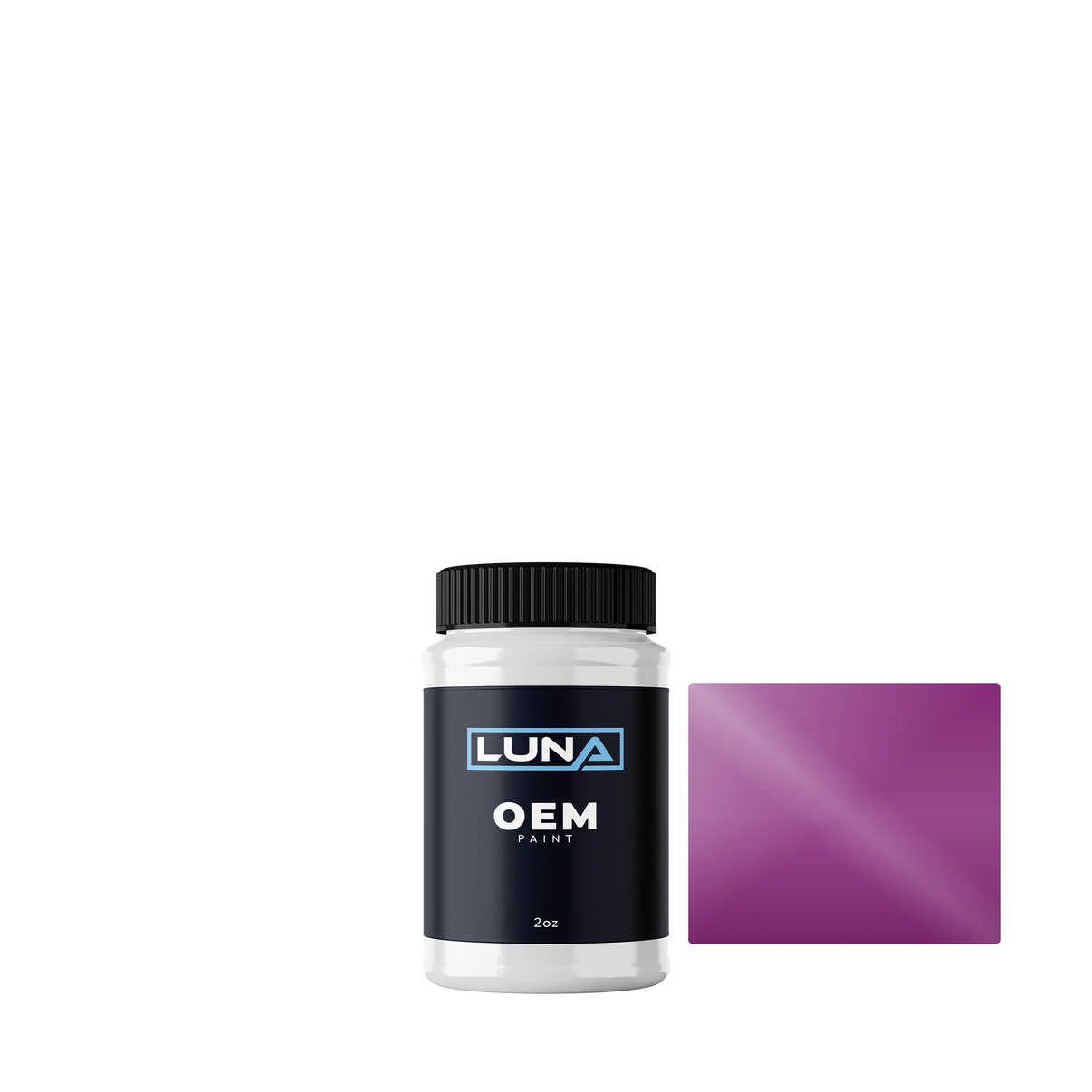 Yamaha Motorcycle Violet P. - 3c YAM144 | Luna OEM Basecoat - 2oz Touch Up Bottle w/ Brush