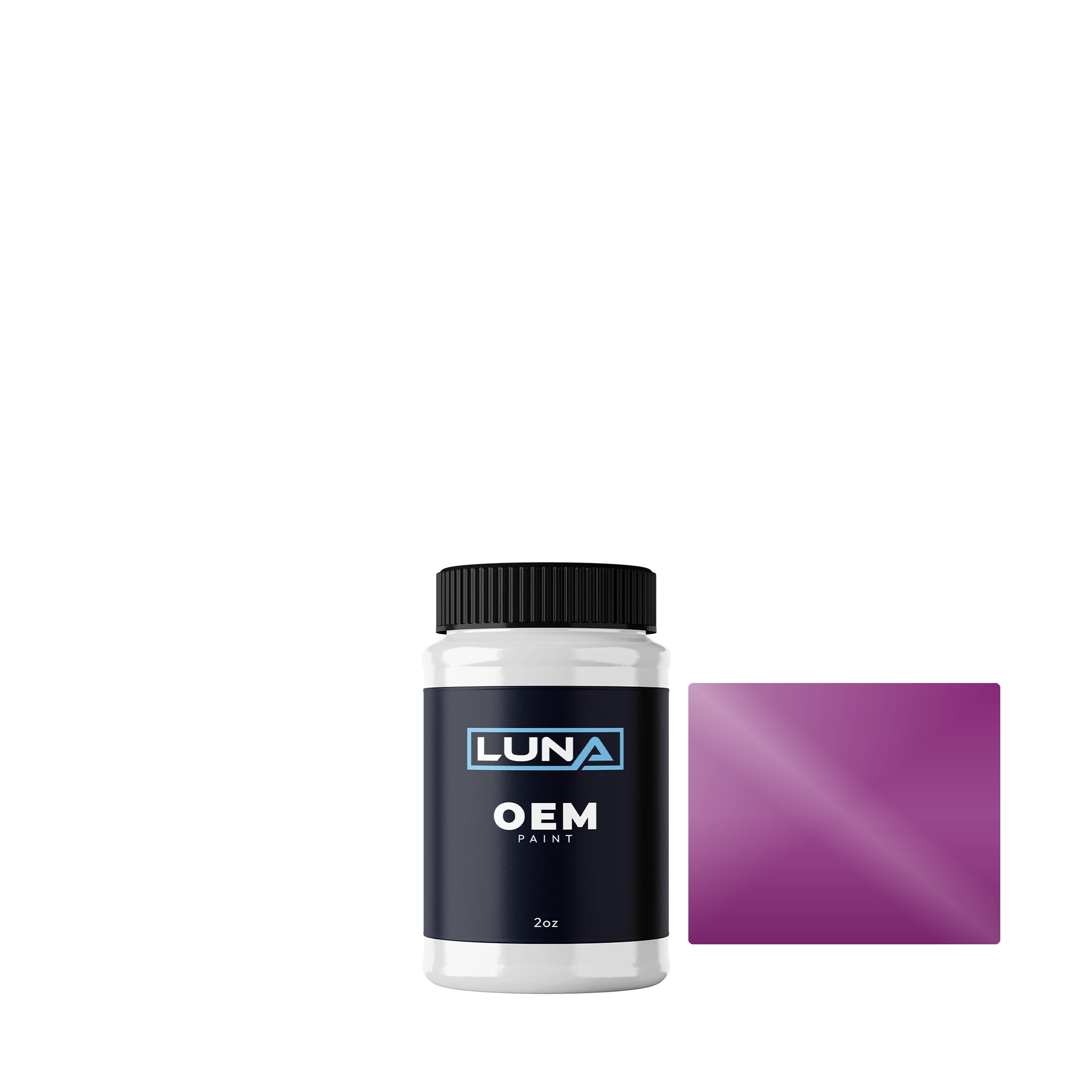 Yamaha Motorcycle Violet P. - 3c YAM144 | Luna OEM Basecoat - 2oz Touch Up Bottle w/ Brush