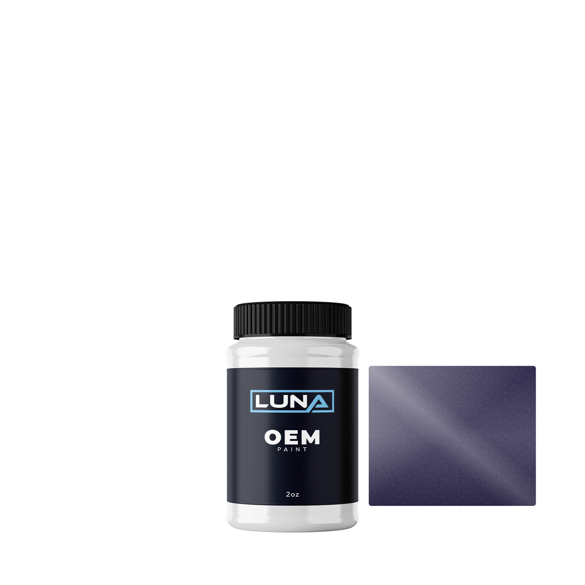 Alpine Bleu Nattier M. 2 414 | Luna OEM Basecoat - 2oz Touch Up Bottle w/ Brush