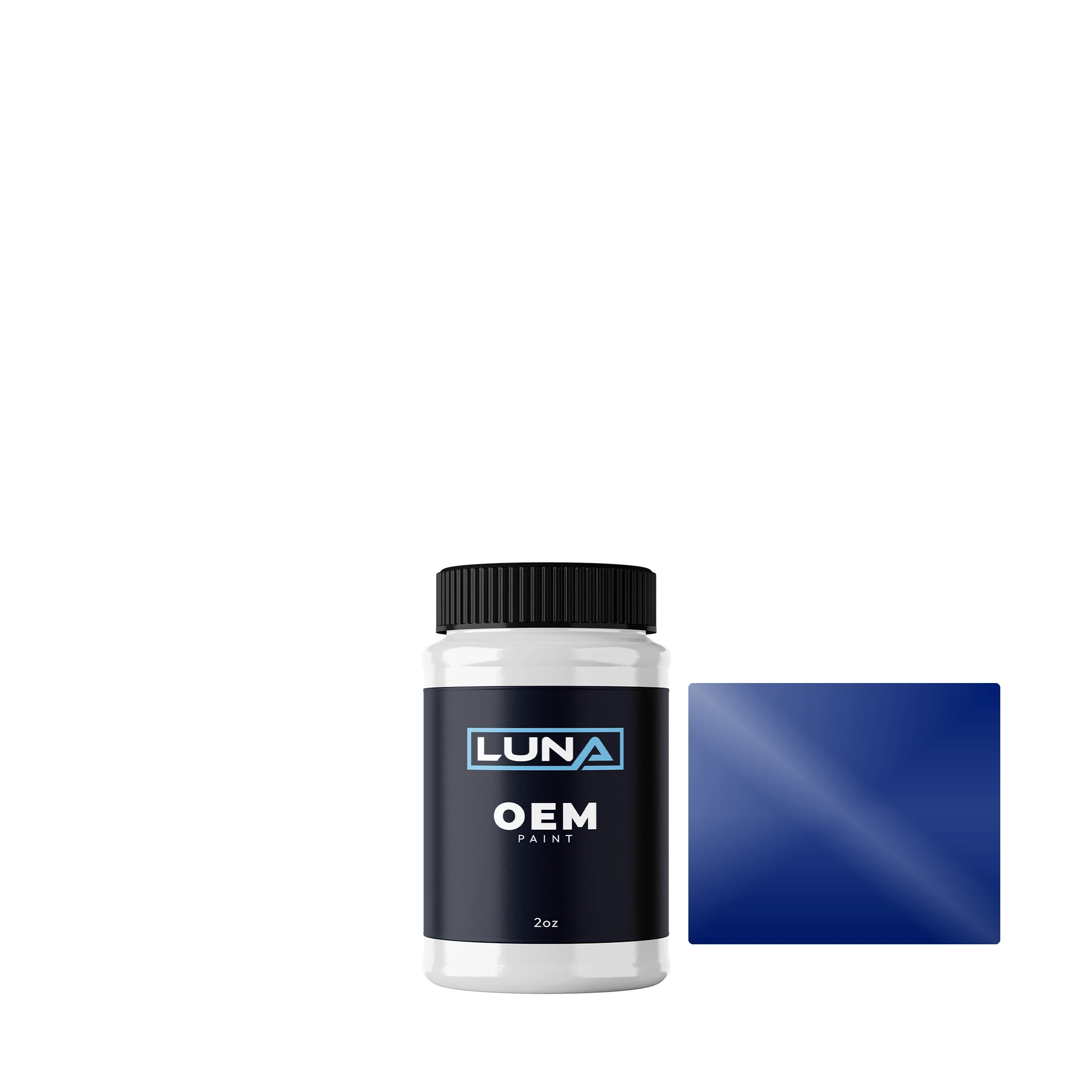Kawasaki Motorcycle Candy Plasma Blue -4c 723 | Luna OEM Basecoat - 2oz Touch Up Bottle w/ Brush