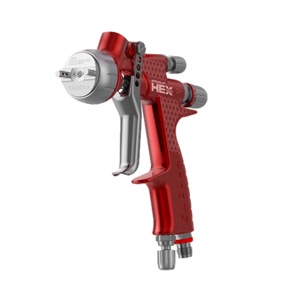 Sagola 4600 Hex Clear Pro Air Cap Angled Front View