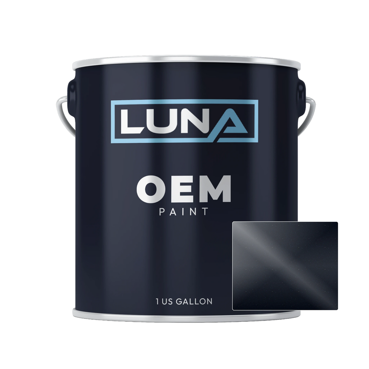 General Motors Black Sapphire M. 28T-8743 | Luna OEM Basecoat - Gallon