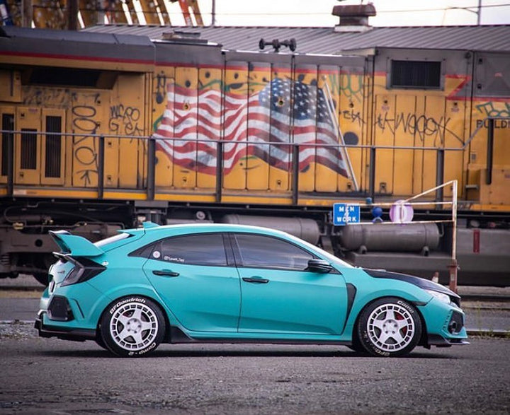 Force Teal Peelable Car Kit on a customer car