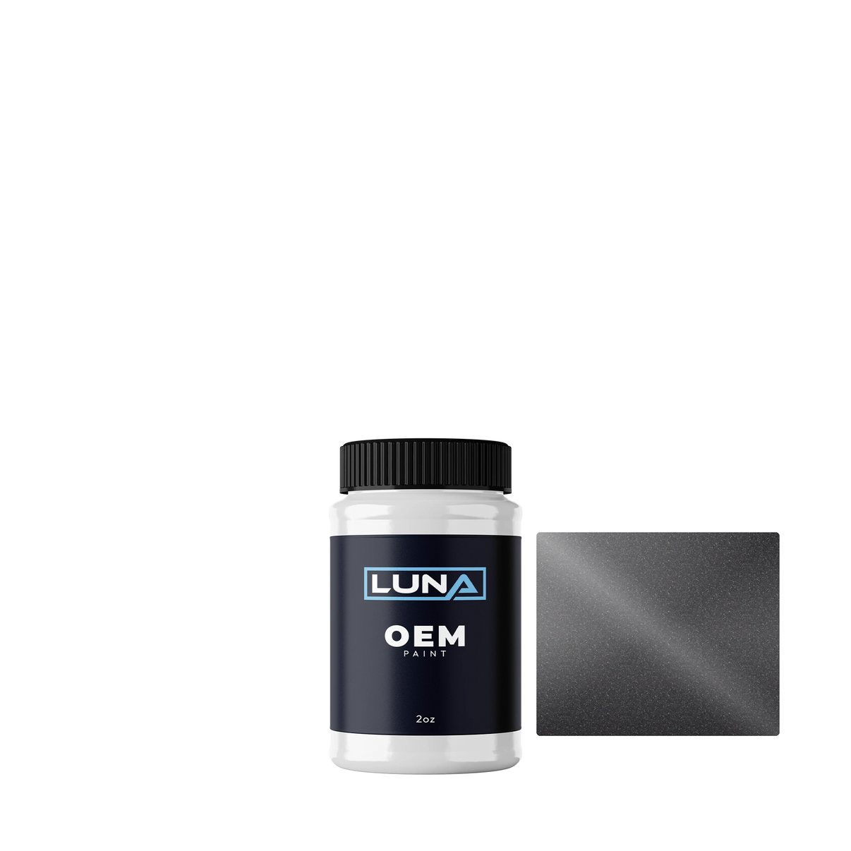 Smart Graphite Grey M. EDCO | Luna OEM Basecoat - 2oz Touch Up Bottle w/ Brush
