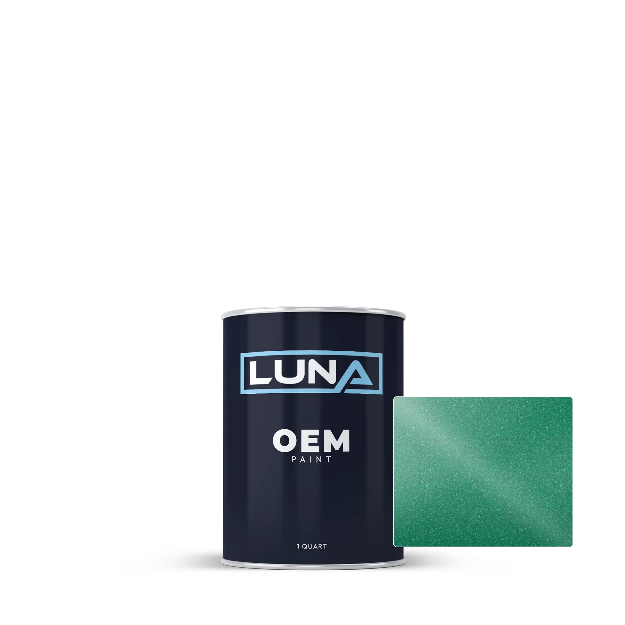 Audi | VW Light Green M. LU6Y | Luna OEM Basecoat - Quart