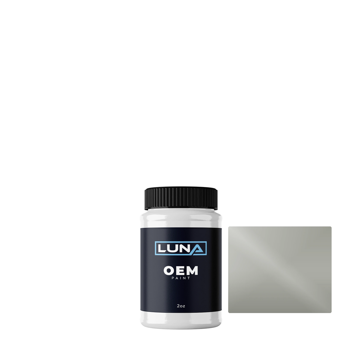 Yamaha Motorcycle New Silver Dust - 2c NSD | Luna OEM Basecoat - 2oz Touch Up Bottle w/ Brush