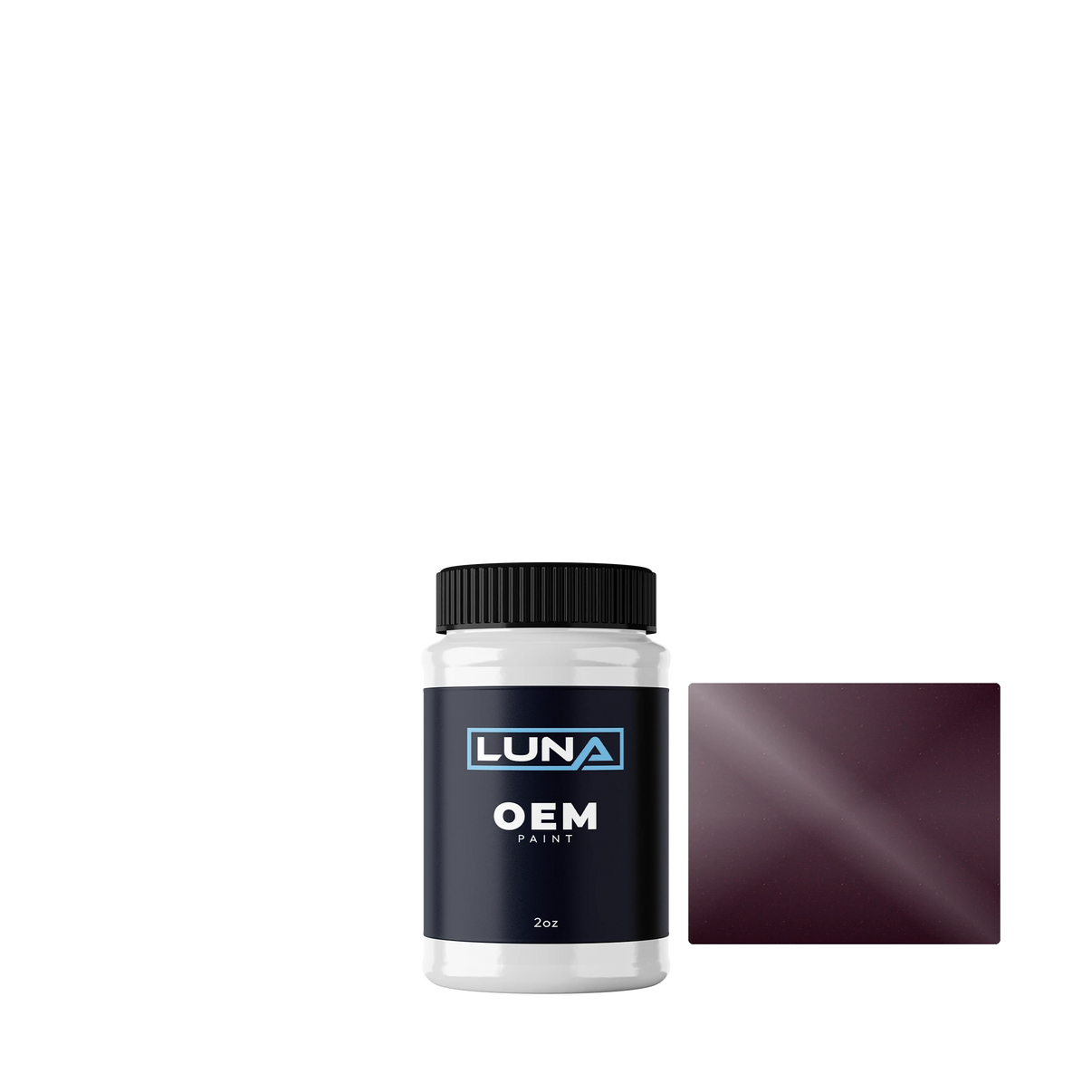 Ford Jewel Violet P. L4 | Luna OEM Basecoat - 2oz Touch Up Bottle w/ Brush