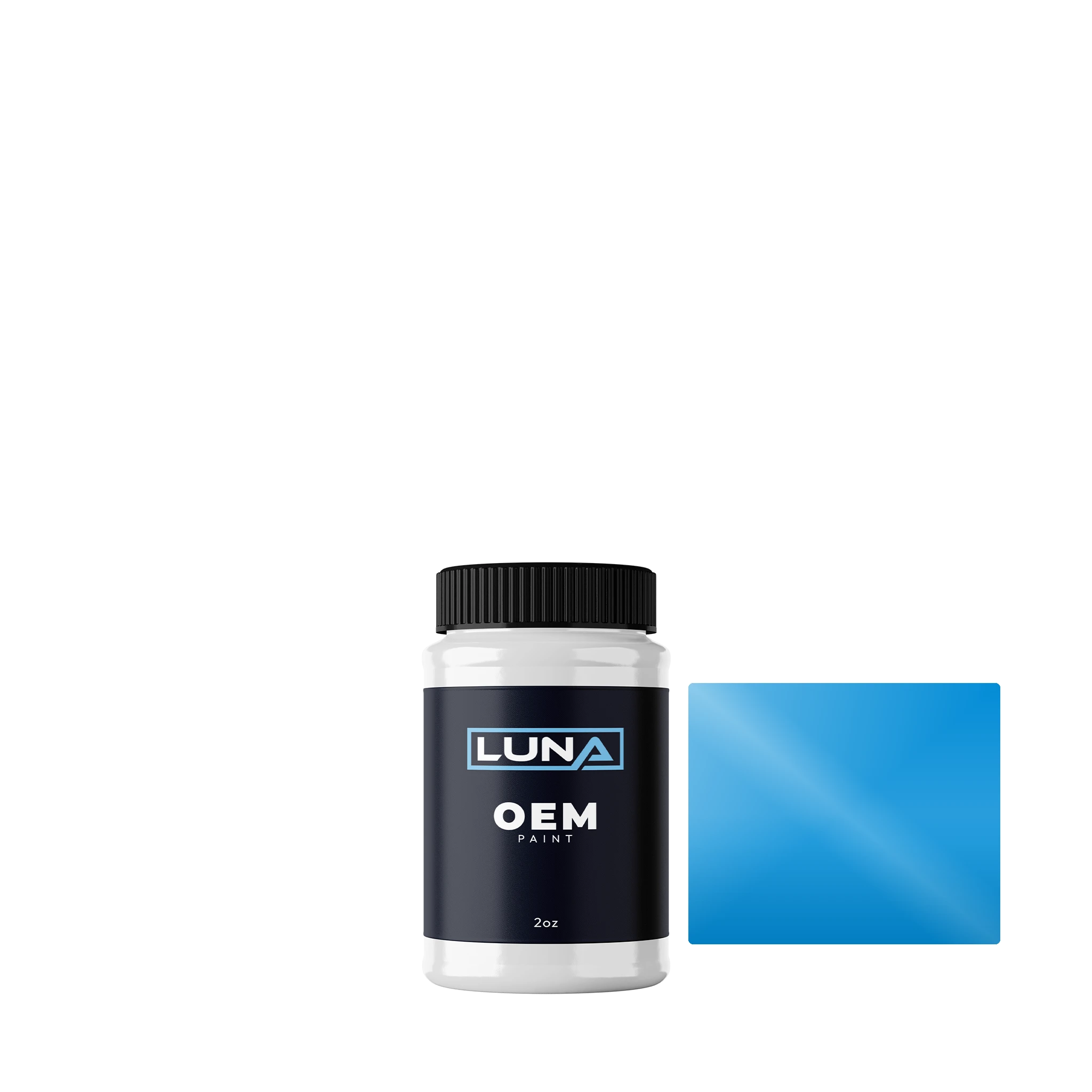 BMW Motorcycle Bluefire.-2c M35 | Luna OEM Basecoat - 2oz Touch Up Bottle w/ Brush