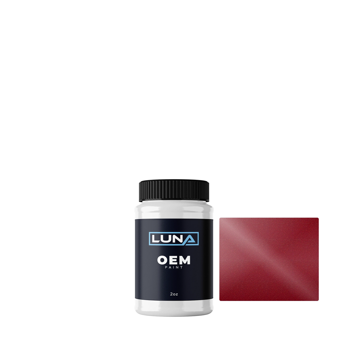 Nissan Red P. M. 1 NAM | Luna OEM Basecoat - 2oz Touch Up Bottle w/ Brush