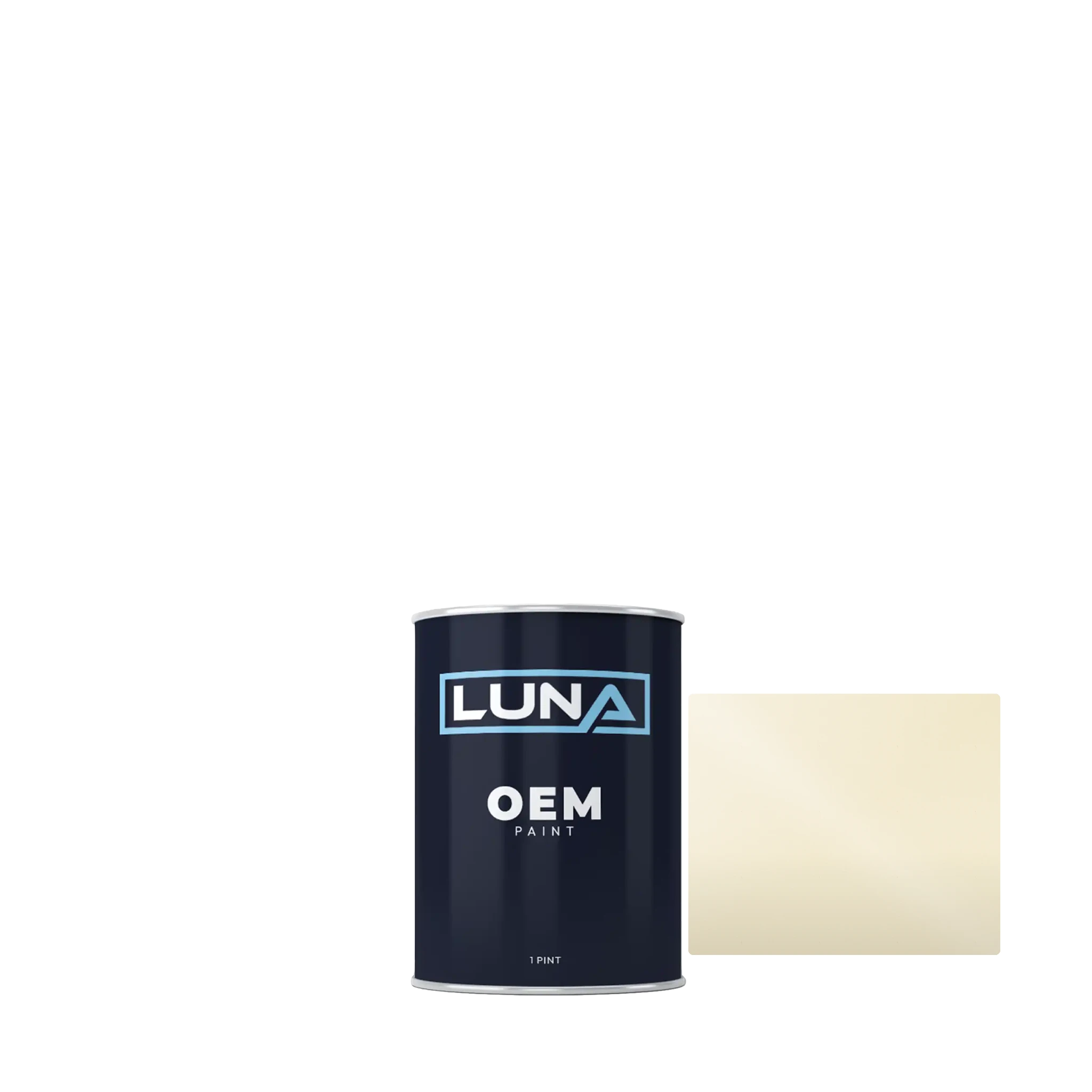 American Motors Corp Frost White P72 | Luna OEM Basecoat - Pint