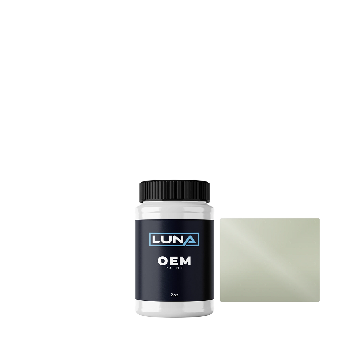 Nissan White . QAW | Luna OEM Basecoat - 2oz Touch Up Bottle w/ Brush