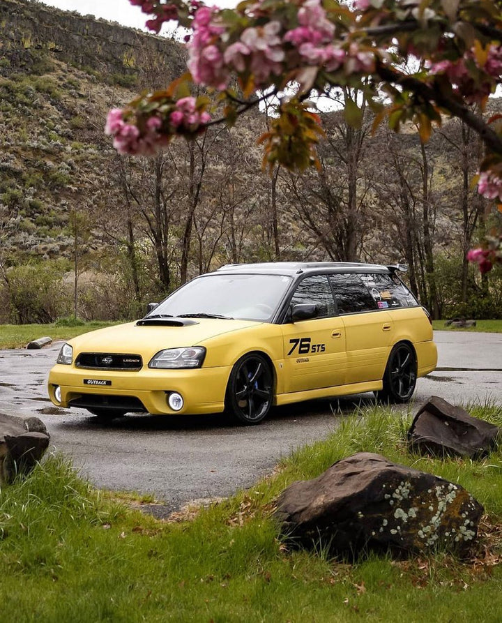 Sulfur Yellow Peelable Car Kit on a customer car