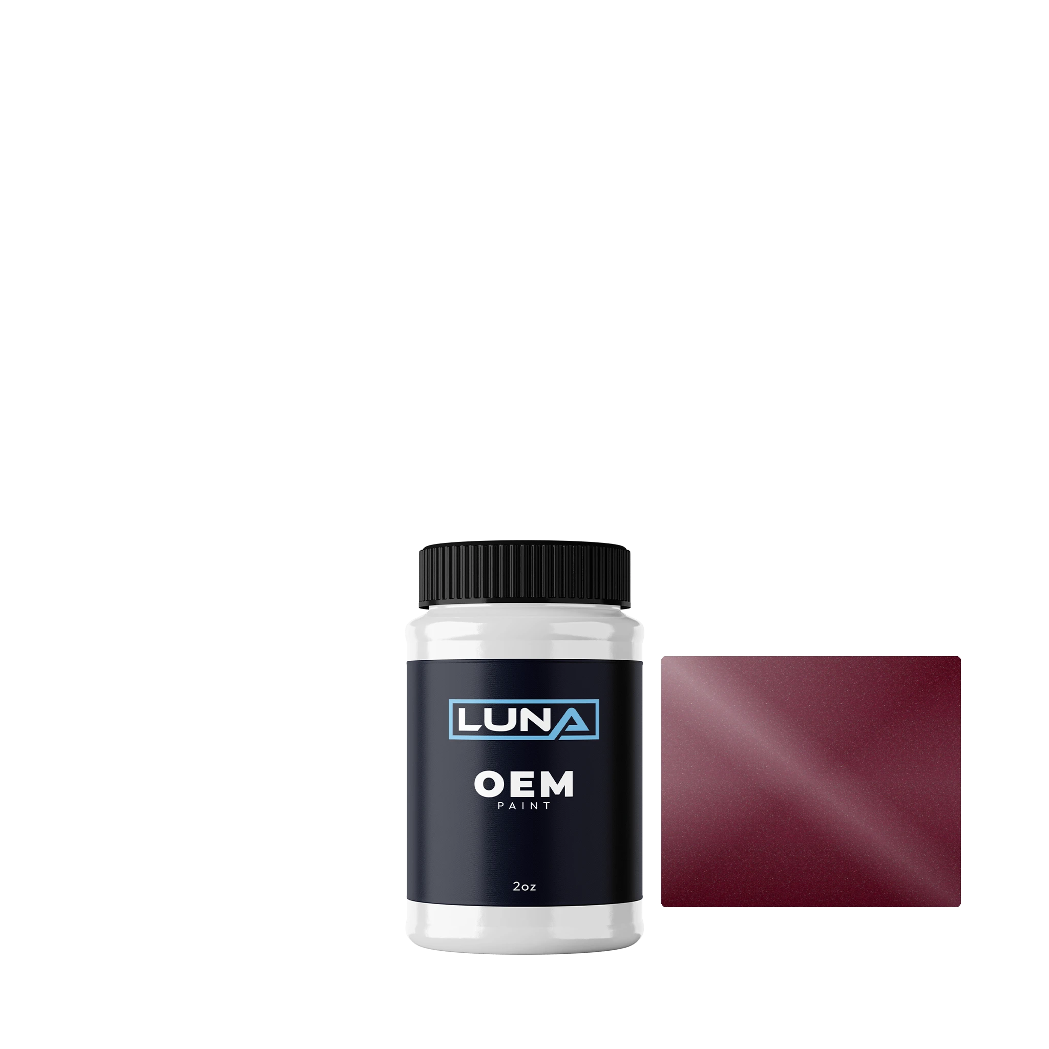 Honda | Acura Chateau Red M. R61M | Luna OEM Basecoat - 2oz Touch Up Bottle w/ Brush