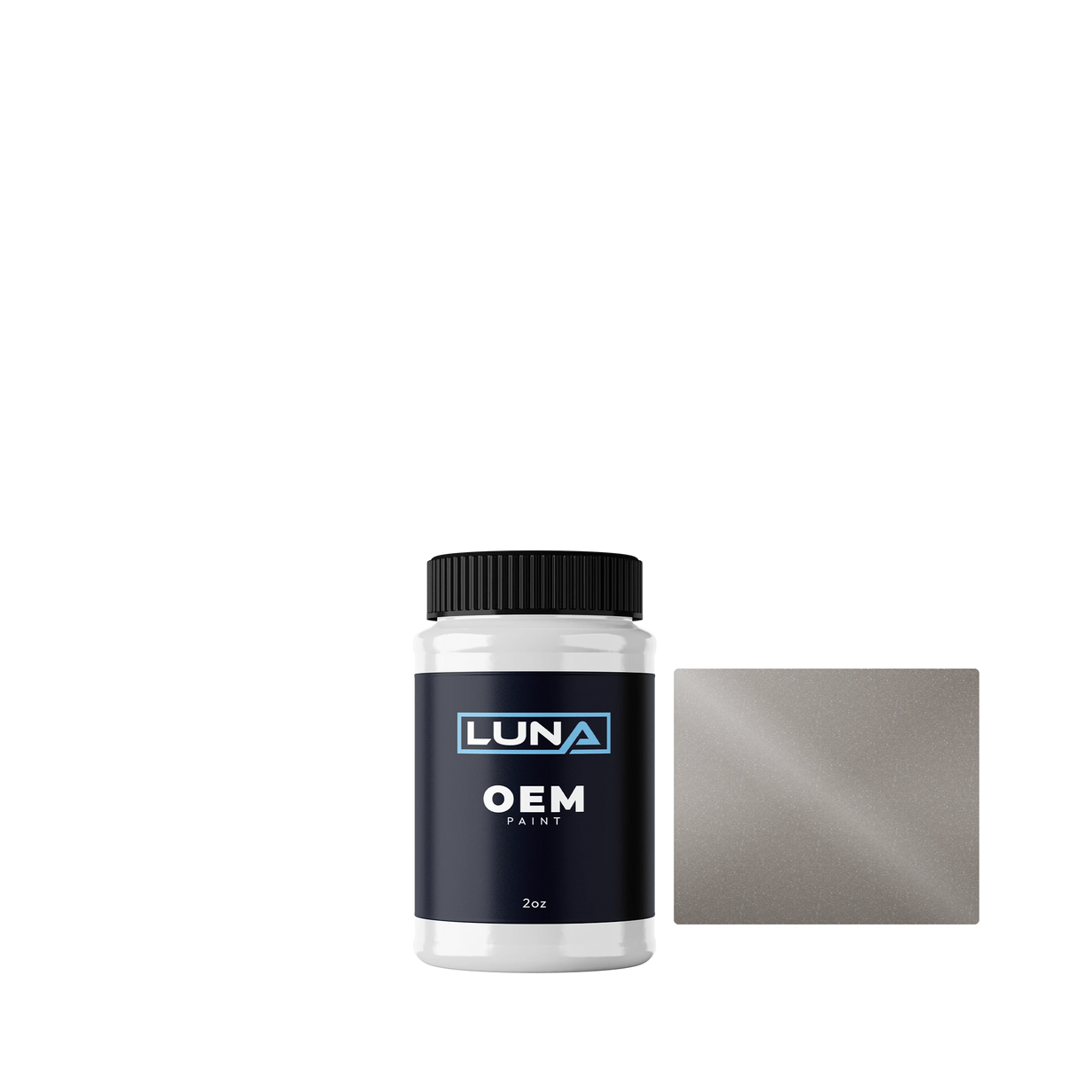 Mini Roof Top Grey M. B47 | Luna OEM Basecoat - 2oz Touch Up Bottle w/ Brush