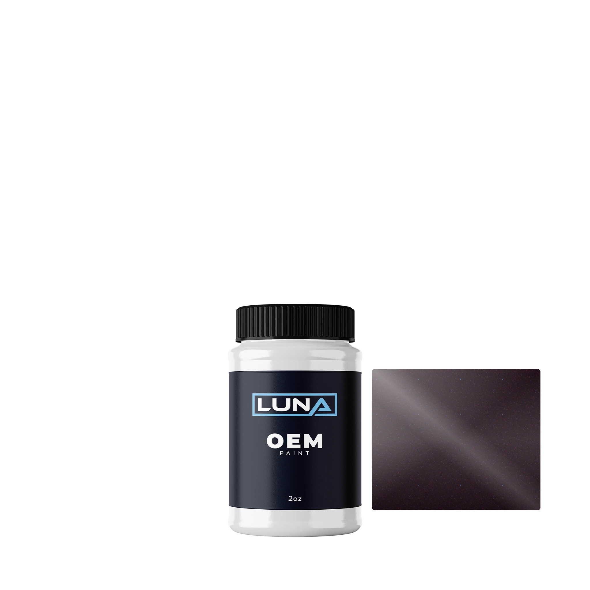 Audi | VW Violetto Purple P. 1 S4Z | Luna OEM Basecoat - 2oz Touch Up Bottle w/ Brush