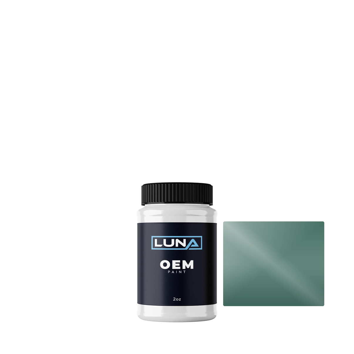 Fre Dark Bright Teal M. N2559 | Luna OEM Basecoat - 2oz Touch Up Bottle w/ Brush