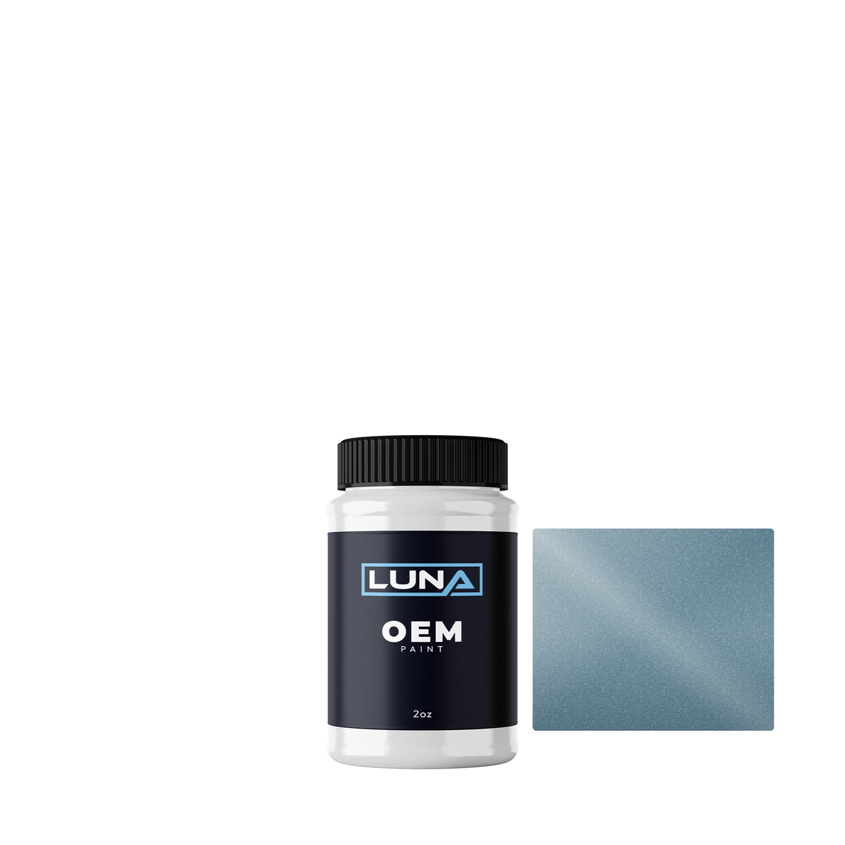 Volvo Light Blue M. 98780 | Luna OEM Basecoat - 2oz Touch Up Bottle w/ Brush