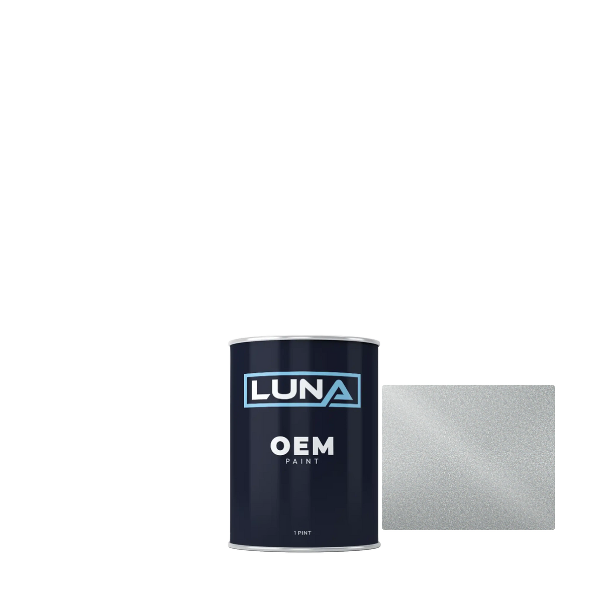 Chrysler USA Glacier Silver M. 348 | Luna OEM Basecoat - Pint