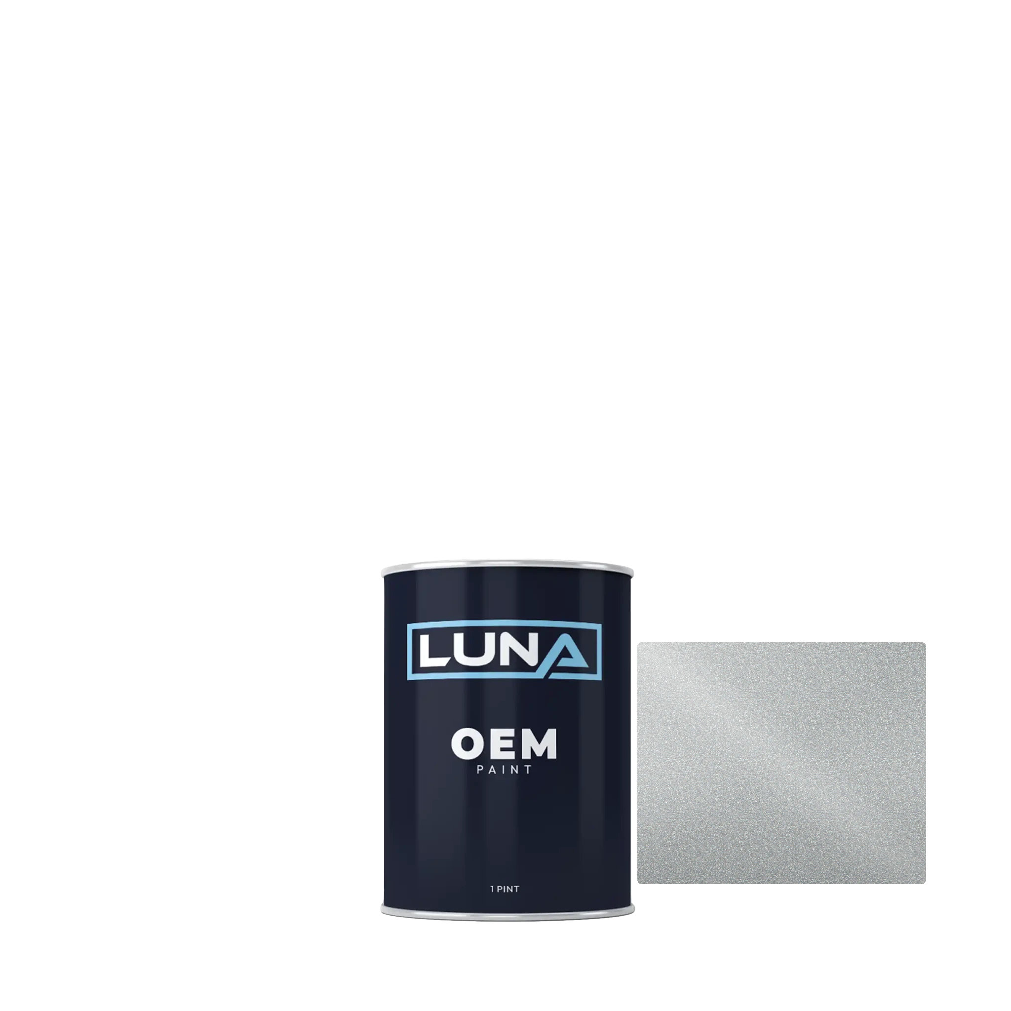 Chrysler USA Glacier Silver M. 348 | Luna OEM Basecoat - Pint