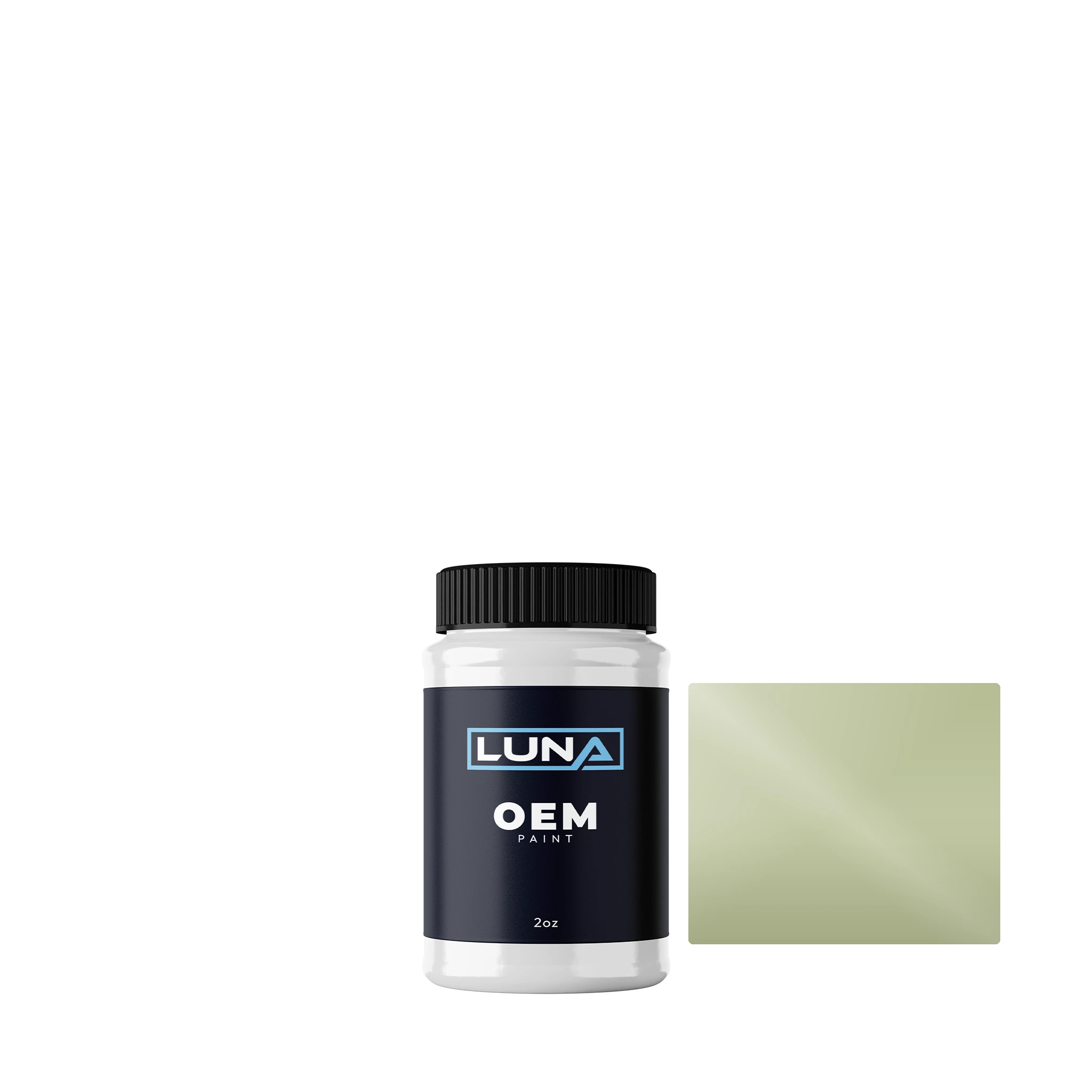 Proton Chartreuse Green M. L47 | Luna OEM Basecoat - 2oz Touch Up Bottle w/ Brush