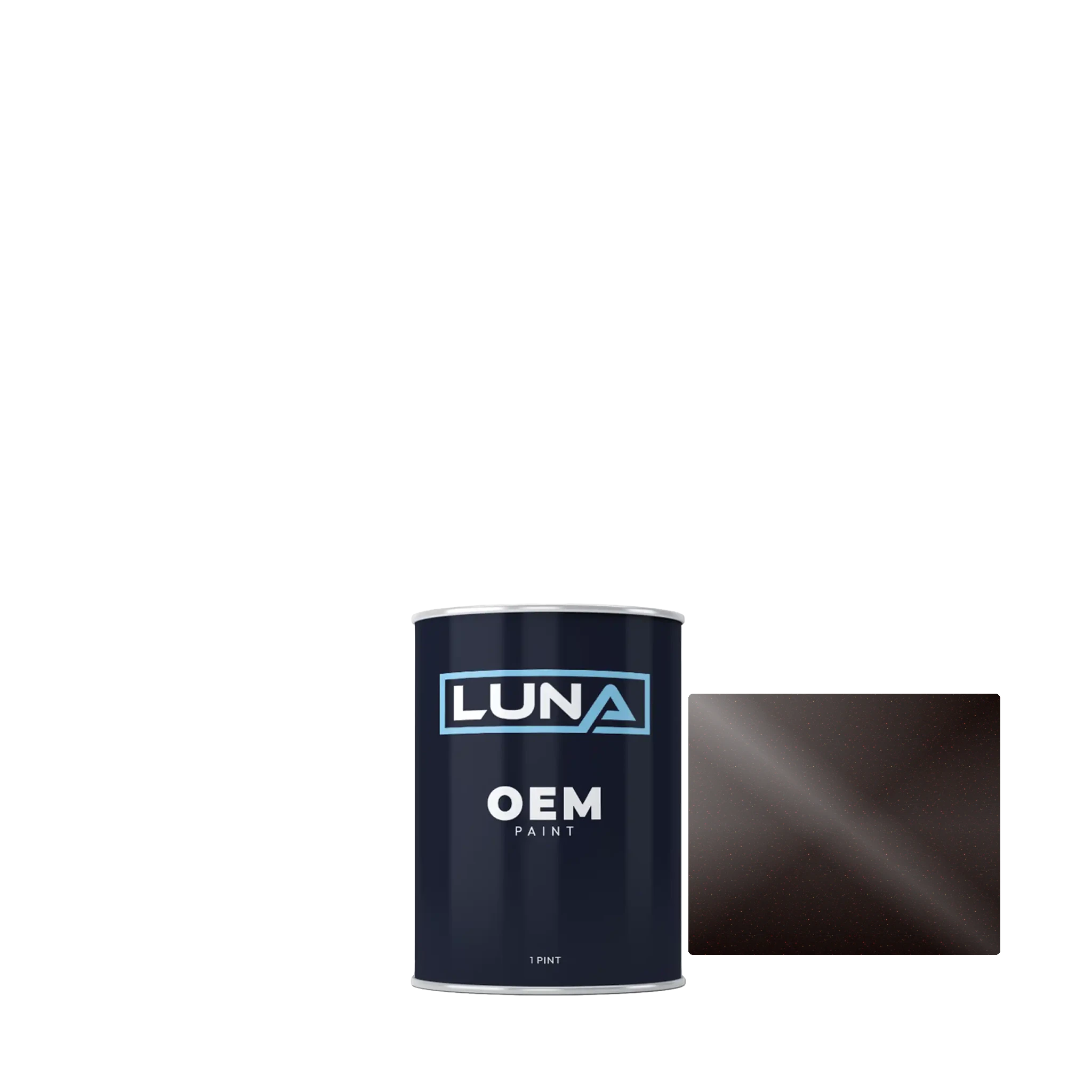 General Motors Deep Espresso Brown M. WA204V | Luna OEM Basecoat - Pint