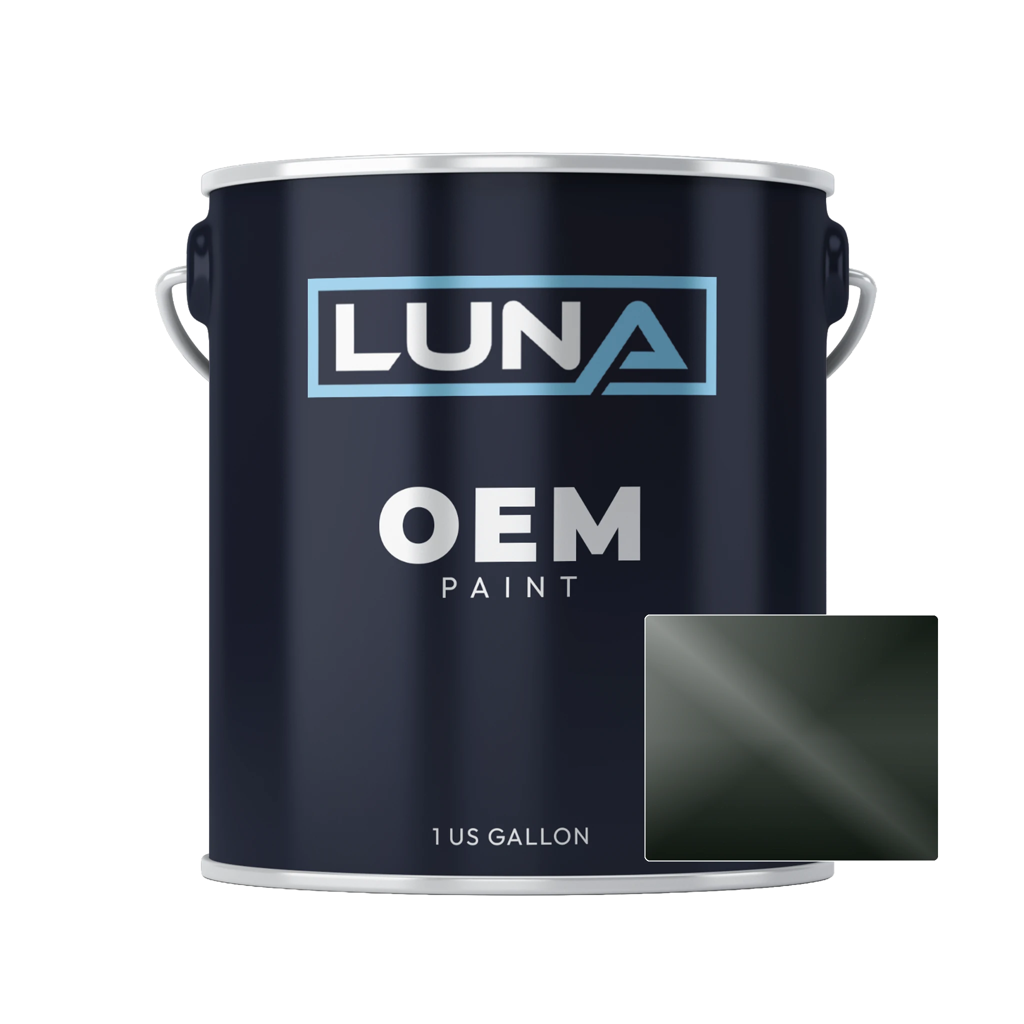 Mercedes Dunkelgruen 6591 | Luna OEM Basecoat - Gallon