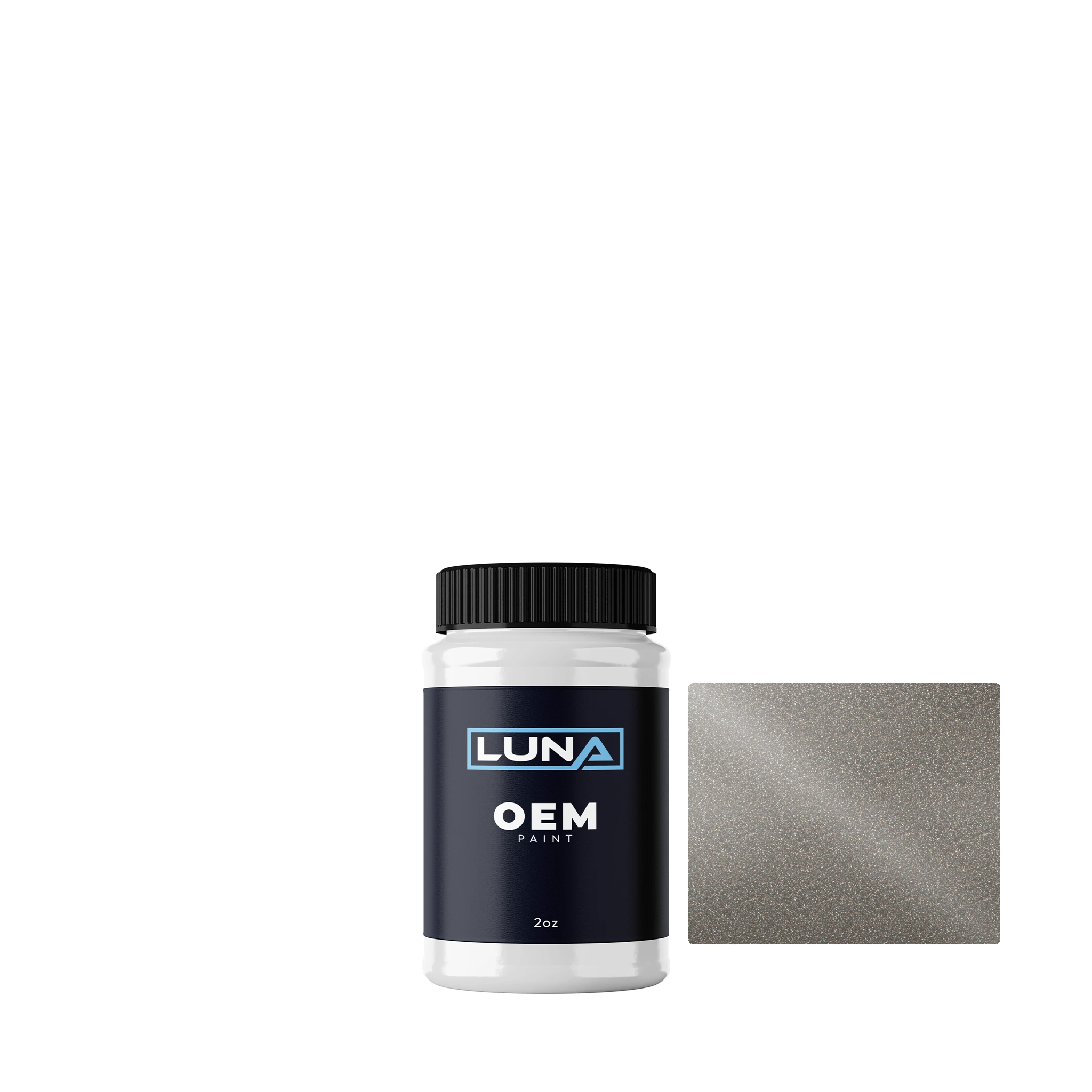 Nissan Beige Silver M. KCF | Luna OEM Basecoat - 2oz Touch Up Bottle w/ Brush