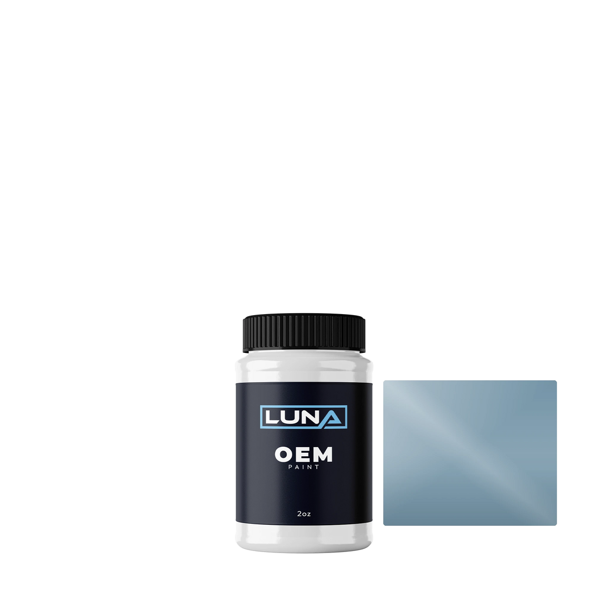 Tata Alpine Blue M. TAT514 | Luna OEM Basecoat - 2oz Touch Up Bottle w/ Brush