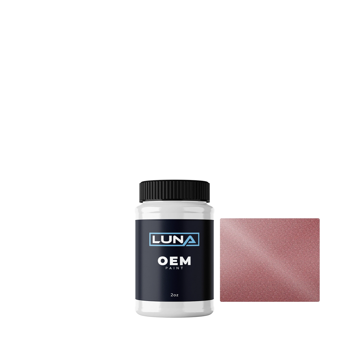 Nissan Pink P. M. NAA | Luna OEM Basecoat - 2oz Touch Up Bottle w/ Brush