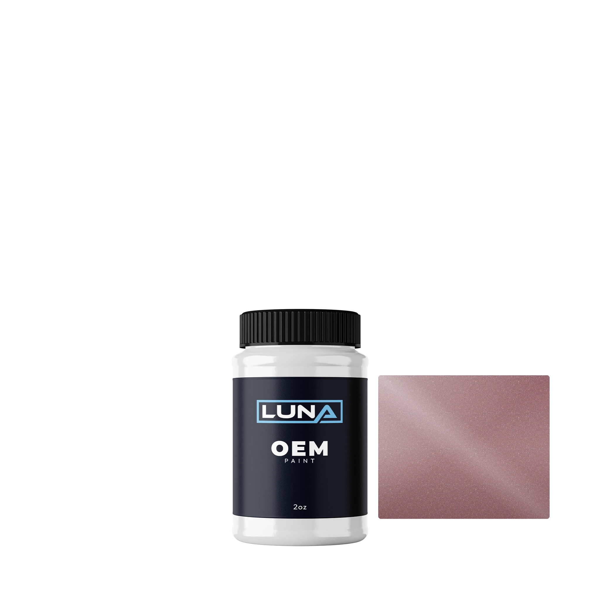 Bombardier Quartz Pink M. B161 | Luna OEM Basecoat - 2oz Touch Up Bottle w/ Brush