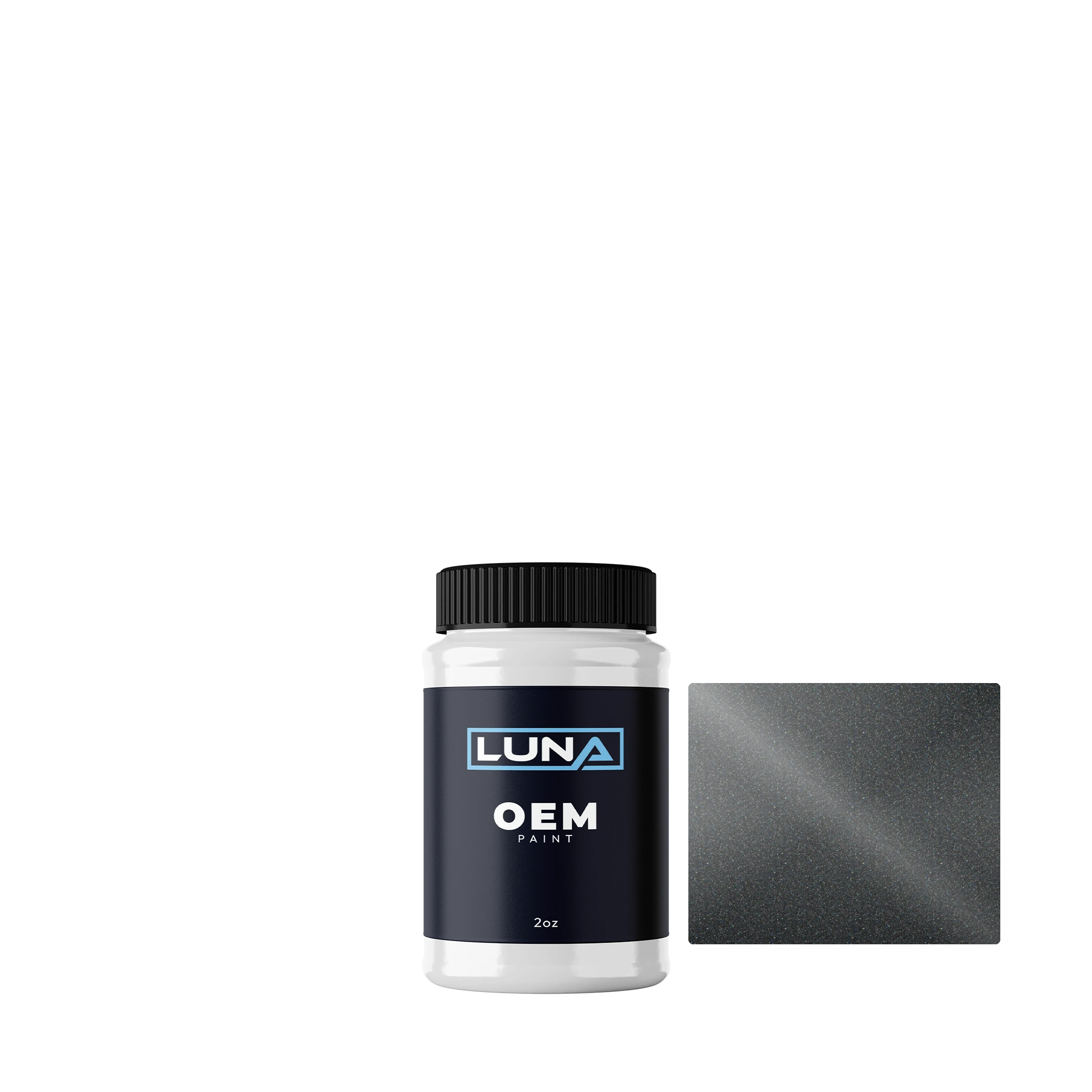 Suzuki Mineral Grey M. 2 ZQ6 | Luna OEM Basecoat - 2oz Touch Up Bottle w/ Brush