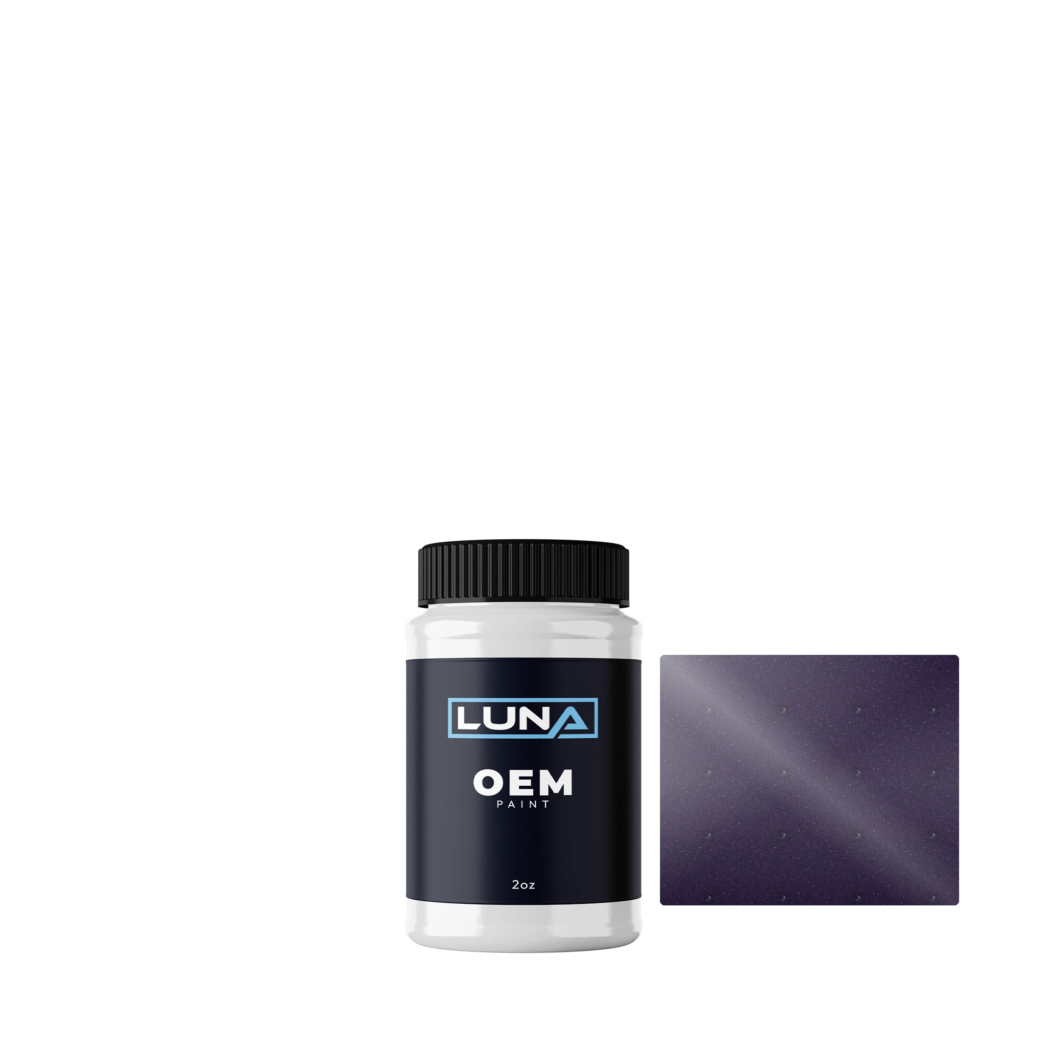 Audi | VW Vibrant Violet M. LA4B | Luna OEM Basecoat - 2oz Touch Up Bottle w/ Brush