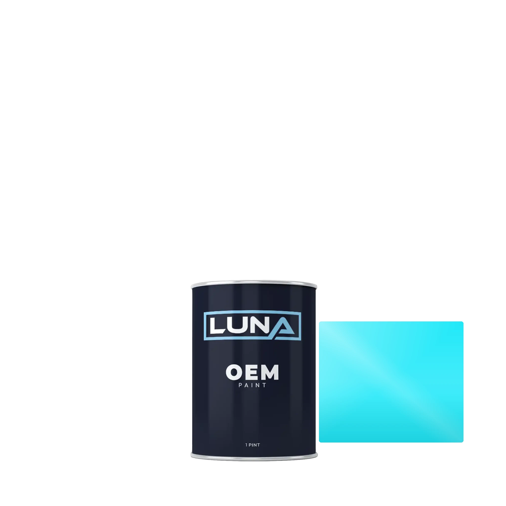 Flau Light Blue PMS319C | Luna OEM Basecoat - Pint