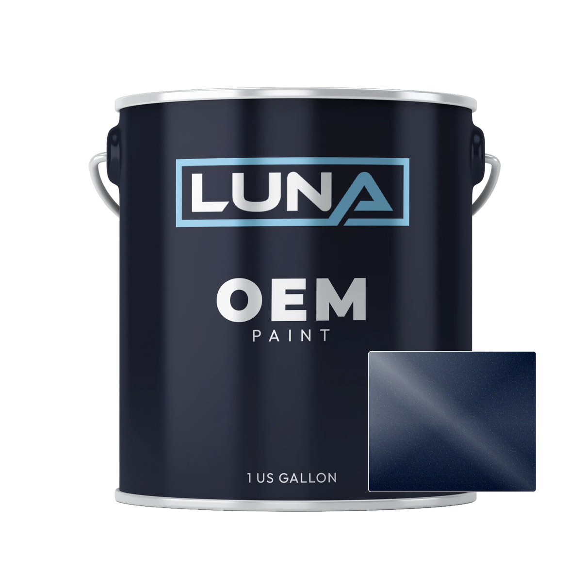 General Motors Deep Atlantic Blue M. 23U-563Q | Luna OEM Basecoat - Gallon